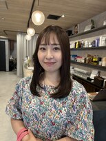 ヘイリー(HAILEY) 艶ブラウン×ミディアムレイヤー