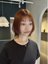 ルウ 押上(rue)&nbsp;〈押上 半個室〉オレンジレイヤーボブ