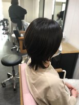 ナンバーフォーナチュラル(NO4 natural)&nbsp;20. ネオウルフ/黒髪ミディアム/似合わせ/ツヤ感/垢抜け
