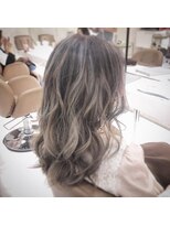 エイブルヘアー(able hair) バレイヤージュ風グラデーション
