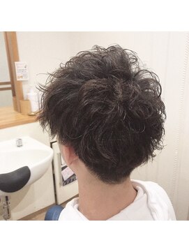 ロッソ 川口店(ROSSO) メンズ マッシュ風リッジパーマ！！