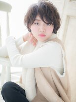 クオーレ ヘア アンジュ 水戸店(CUORE HAIR ange)&nbsp;*ange水戸*…斜めバング♪洗練されたワンサイドショートａ