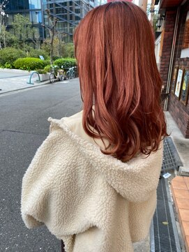 フロート 小阪店(float) オレンジブラウン_クールショート　ピンクグレージュ　ボブルフ