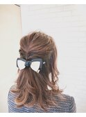 ハーフアップ☆
