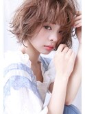 前髪なしショート/20代30代40代/小顔ニュアンスパーマ/西新井80