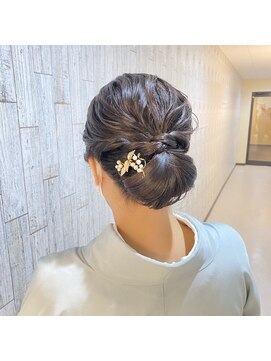 サロンドプランセス(SALON DE PRINCESSE) 訪問着着付＆シニヨン