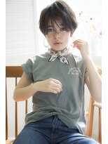 ガーランド (Garland)&nbsp;[Garland/表参道]☆切りっぱなしカジュアルショート☆