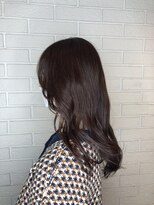 サボン ヘア デザイン カーザ(savon hair design casa+) 艶×バイオレット