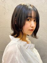 リドルヘアー 黒磯店(Riddle HAIR)&nbsp;外ハネ耳かけレイヤーボブ