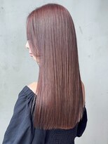 アイティー バイ アルバム 浦和店(IT by ALBUM)&nbsp;艶ピンクブラウン_ショコラアッシュヘルシースタイル_ba407932