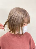 ヘアー アレス(hair ales) ブロンドベージュ　ハイトーンベージュ　ベージュカラー