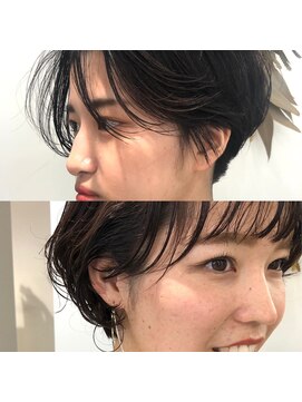 キジ(KIJI) マッシュショートパーマスタイル