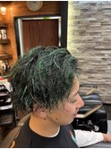 ツイストスパイラル×メッシュカラー