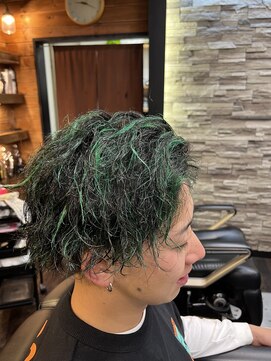 スマイルヘアー 荻窪店(Smile hair) ツイストスパイラル×メッシュカラー