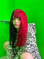 キバ(kva) ▽□□▽ツートーンカラー×顔周りレイヤー