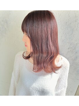 ヘアスタジオニコ(hair studio nico...) エモピンクカラー★