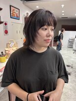 ルックアット(Look at)&nbsp;【Look at】20代30代40代切りっぱなしボブ顔まわりレイヤー