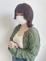 カットアンドトータルビューティ ヴァンキャトル(Cut&Total Beauty VINGT QUATRE)&nbsp;カシスピンクカラースタイル◎