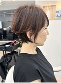 大人ショートボブ
