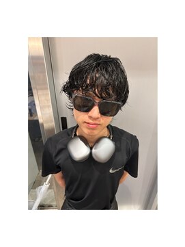 コル(Cor) メンズパーマ　ミディアム