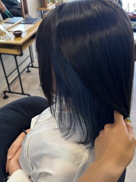 アフェクト 上大岡(affect) インナーカラー/ブルー/ブリーチ/上大岡