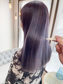 コース(CORS) 【CORS高崎】ラベンダーカラーシルバーハイトーンバイオレット