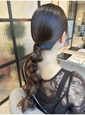 あみおろしヘアセット