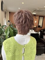 ヘアーサロン デペント(HAIR SALON Depend)&nbsp;ハイトーンカラー　ミルクティーベージュ