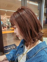 エイム ヘアメイク 横川店(eim HAIR MAKE)&nbsp;エアリーミディ×カシスベージュ