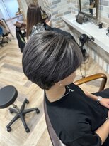 シエル 立川店(CIEL)&nbsp;CIEL立川×木村優作　シルバーグレーバレイヤージュ