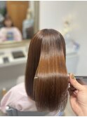 絹髪髪質改善ストレート