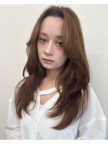 ガーランドギンザ(Garland Ginza)&nbsp;ブリーチなし透明感カラー　レイヤーカット