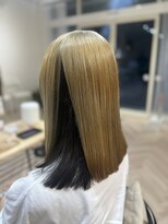 アンドユー(& you.)&nbsp;ブロンドベージュアンブレラカラー