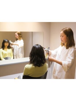 選べるアロマの香りと女性目線の提案が嬉しい♪女性ならではの細やかな気遣いであなたのなりたいを叶える☆