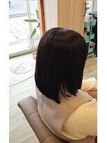 ヘアアトリエ ナイン(hair atelier nine)&nbsp;ヘッドスパ/チェリーレッド/ハイレイヤーウルフ/髪質改善/福島市