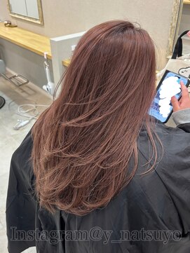 クラリス(CLARIS) レイヤー×ピンクベージュ