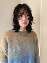 ノラギンザユー(NORA GINZA/U) ウルフウフルカットレイヤーカットパーマ