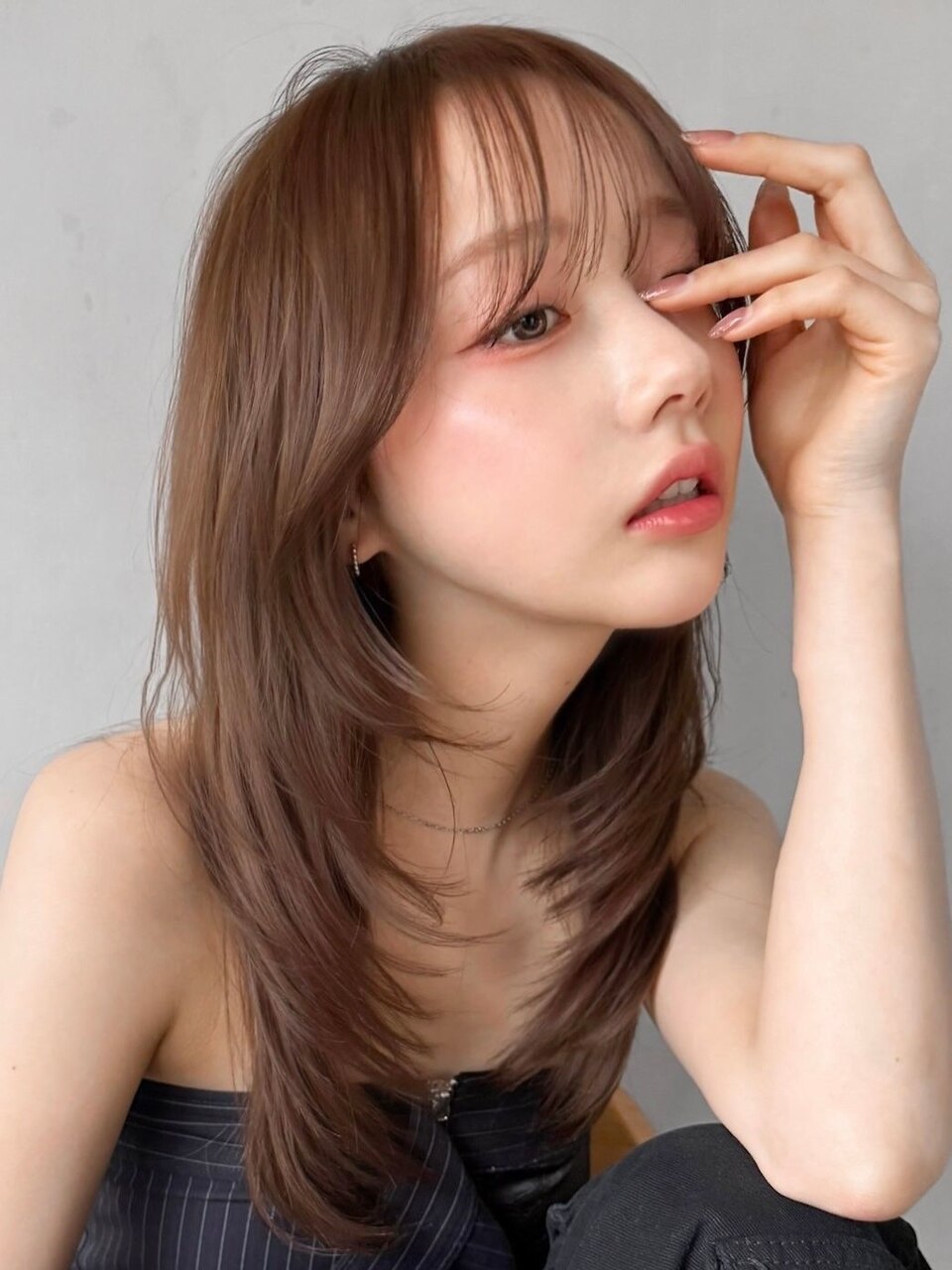 2026年夏】ロング デジタルパーマの髪型・ヘアアレンジ｜人気順｜7