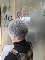 フォーティエイティ 郡山店(40-80)&nbsp;ふっくらショートボブ