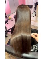 ヘアーワークスヴィクサス 諫早店(HAIR WORKS VIXUS) J I N-仁- EL HAIR カーキ×髪質改善Tr