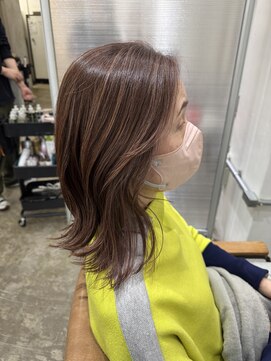 ヘアーワークスヴィクサス 諫早店(HAIR WORKS VIXUS) #白髪ぼかしハイライト