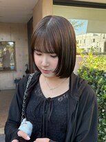 カインド 南青山(hair&make up KIND) レイヤーボブ×アッシュブラウン
