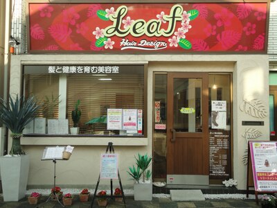 リーフヘアー デザイン(Leaf Hair Design)