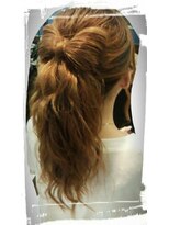 エヌエービー 池袋店(N.A.B.) ポニーテールリボン(ヘアセット)