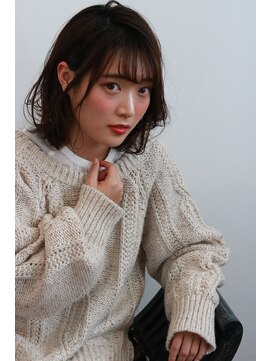 ヘアリゾートエーアイ 北千住店(hair resort Ai) 20代30代40代50代 色っぽふんわりショートの重軽ウェーブヘア♪