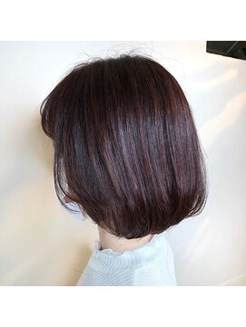 リプク(Rip-Ku18) 【四ツ橋】チェリーピンク×乙女ボブ