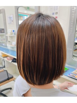 アイズヘアー(I’S hair) ストレートパーマボブ