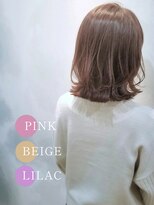 ノル(nol.) シークレットハイライトonライラックピンクベージュ