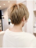 福山市 美容院室人気ショートヘアCaary　イルミナカラー