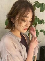 ガーランド (Garland)&nbsp;[Garland/表参道]ぱつっと切りっぱなしボブ×アレンジ